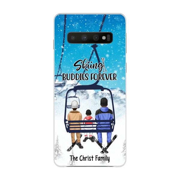 Personalized Phone Case, Ski Lift Family, Gift For Winter And Ski Lift Lovers