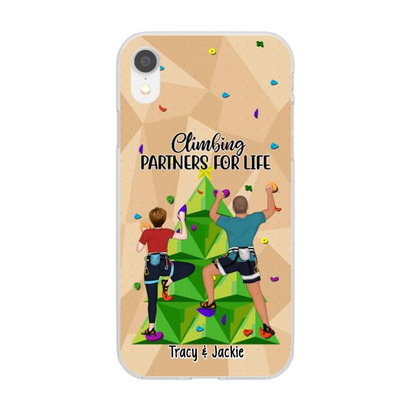 Personalized Phone Case, Climbing Partners For Life, Gift for Climbers