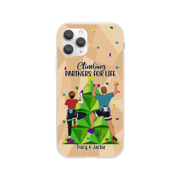 Personalized Phone Case, Climbing Partners For Life, Gift for Climbers