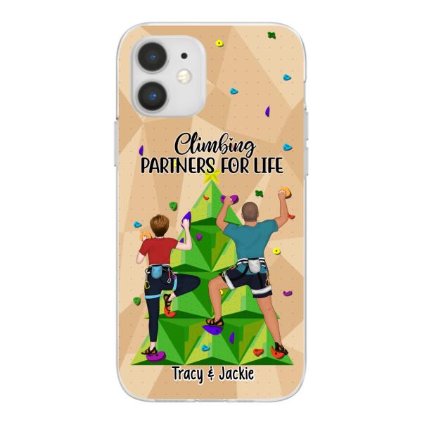 Personalized Phone Case, Climbing Partners For Life, Gift for Climbers