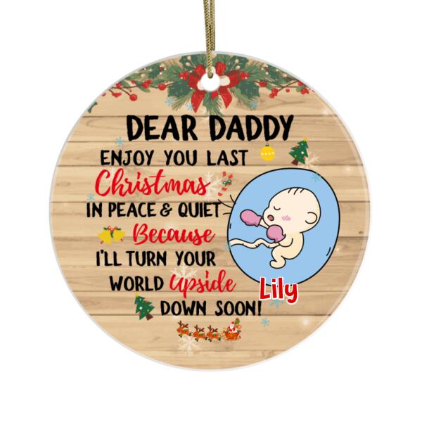 Enjoy Your Last Christmas - Christmas Personalized Gifts Custom Ornament for Family for Mom