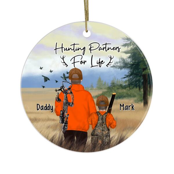 Personalized Ornament, Crossbow Hunting Partners For Life Christmas Custom Gift For Family and Friends