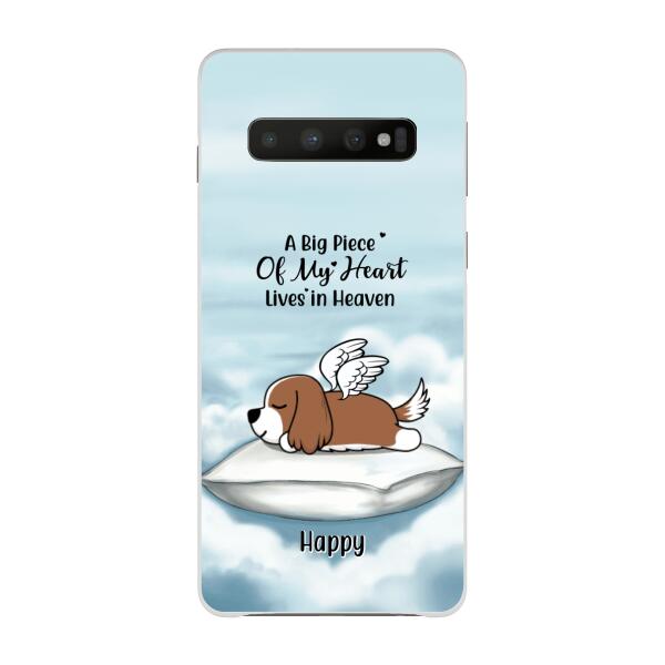 Personalized Phone Case, Your Wings Were Ready But My Heart Was not, Memorial Gift For Dog Loss