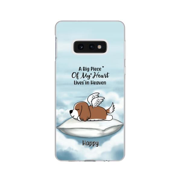 Personalized Phone Case, Your Wings Were Ready But My Heart Was not, Memorial Gift For Dog Loss