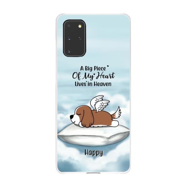 Personalized Phone Case, Your Wings Were Ready But My Heart Was not, Memorial Gift For Dog Loss