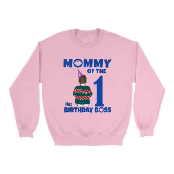 Personalized First, Birthday Boss, Birthday Gift For Kid, Family Shirt For Birthday Party