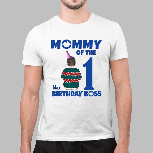 Personalized First, Birthday Boss, Birthday Gift For Kid, Family Shirt For Birthday Party