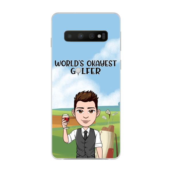 Personalized Phone Case, Cool Golf Player, Gifts For Golf Lovers