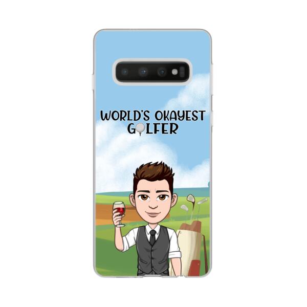 Personalized Phone Case, Cool Golf Player, Gifts For Golf Lovers