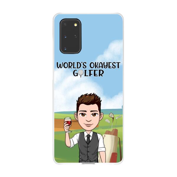 Personalized Phone Case, Cool Golf Player, Gifts For Golf Lovers