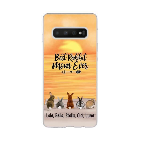 Up To 5 Rabbits Life is Better with Rabbit - Personalized Phone Case For Rabbit Lovers