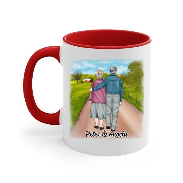 Anniversary Personalized Gifts Custom Mug for Couples - To My Husband