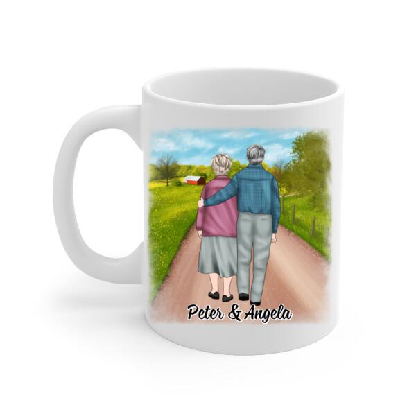 Anniversary Personalized Gifts Custom Mug for Couples - To My Husband