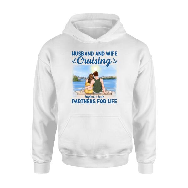 Husband and Wife Personalized Gifts - Custom Cruise Lovers Shirt for Couples, Cruise Lovers