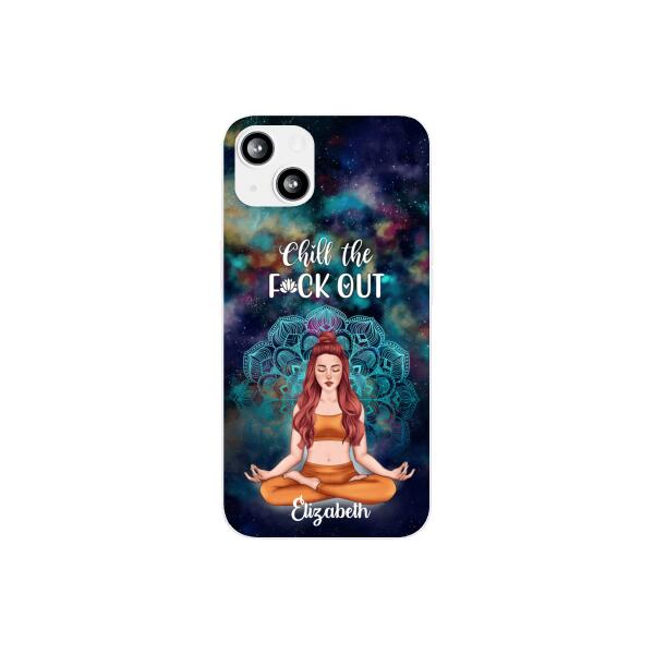 Just A Girl Who Loves Yoga - Personalized Phone Case For Her, Yoga