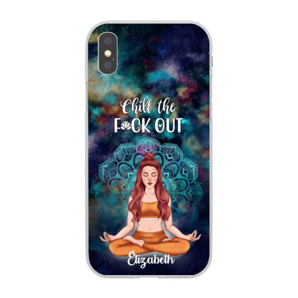 Just A Girl Who Loves Yoga - Personalized Phone Case For Her, Yoga