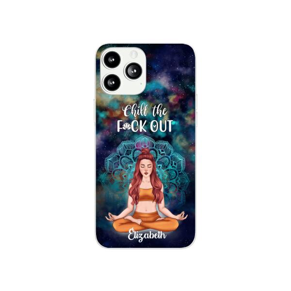 Just A Girl Who Loves Yoga - Personalized Phone Case For Her, Yoga