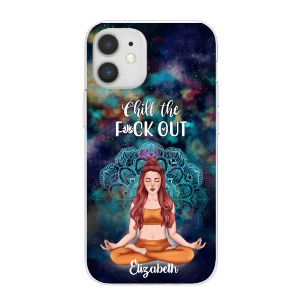 Just A Girl Who Loves Yoga - Personalized Phone Case For Her, Yoga