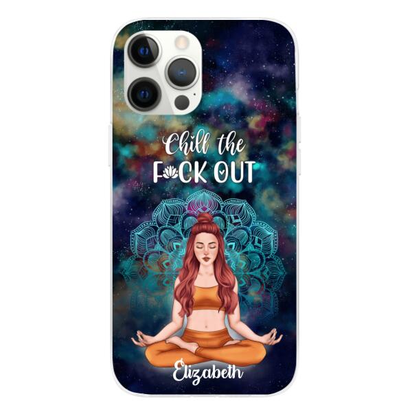 Just A Girl Who Loves Yoga - Personalized Phone Case For Her, Yoga