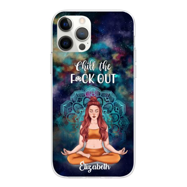 Just A Girl Who Loves Yoga - Personalized Phone Case For Her, Yoga