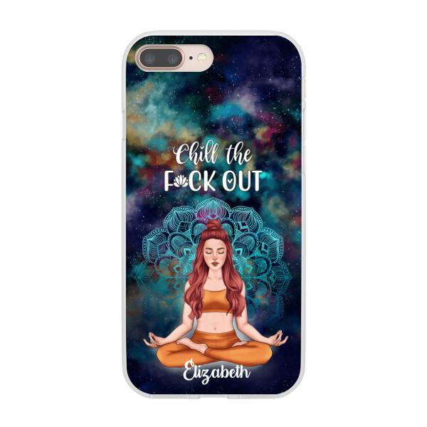 Just A Girl Who Loves Yoga - Personalized Phone Case For Her, Yoga