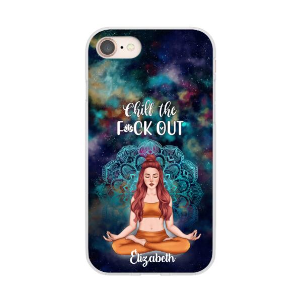 Just A Girl Who Loves Yoga - Personalized Phone Case For Her, Yoga