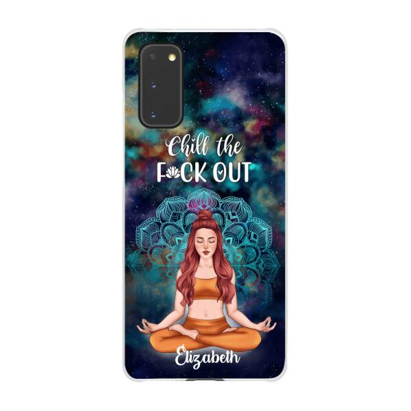 Just A Girl Who Loves Yoga - Personalized Phone Case For Her, Yoga