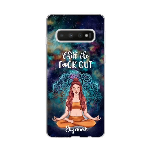 Just A Girl Who Loves Yoga - Personalized Phone Case For Her, Yoga