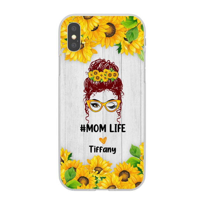 Mom Life - Personalized Gifts Custom Phone Case for Grandma and Mom