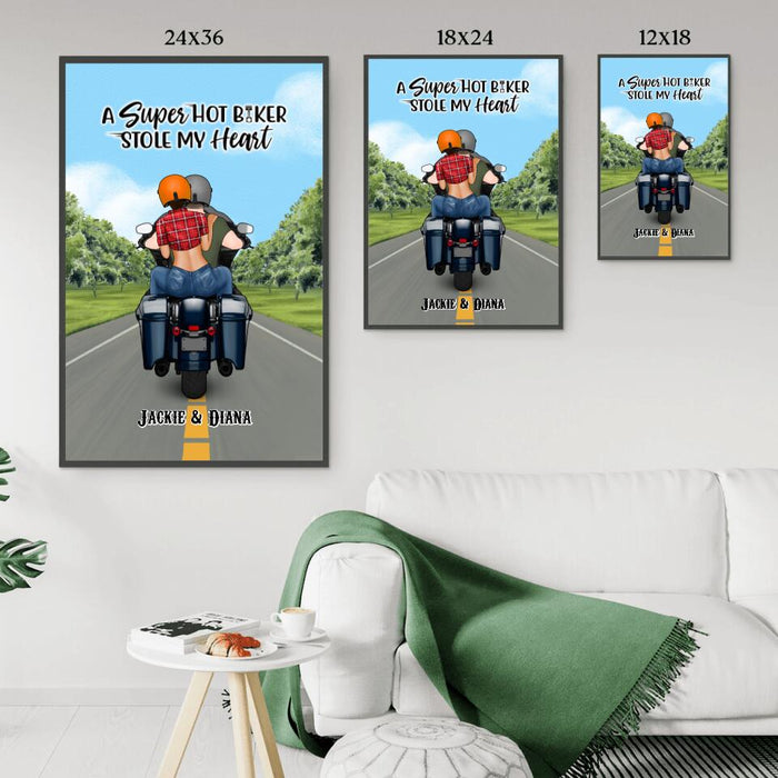 You Are My Ride Or Die - Personalized Poster For Couples, Her, Him, Motorcycle Lovers