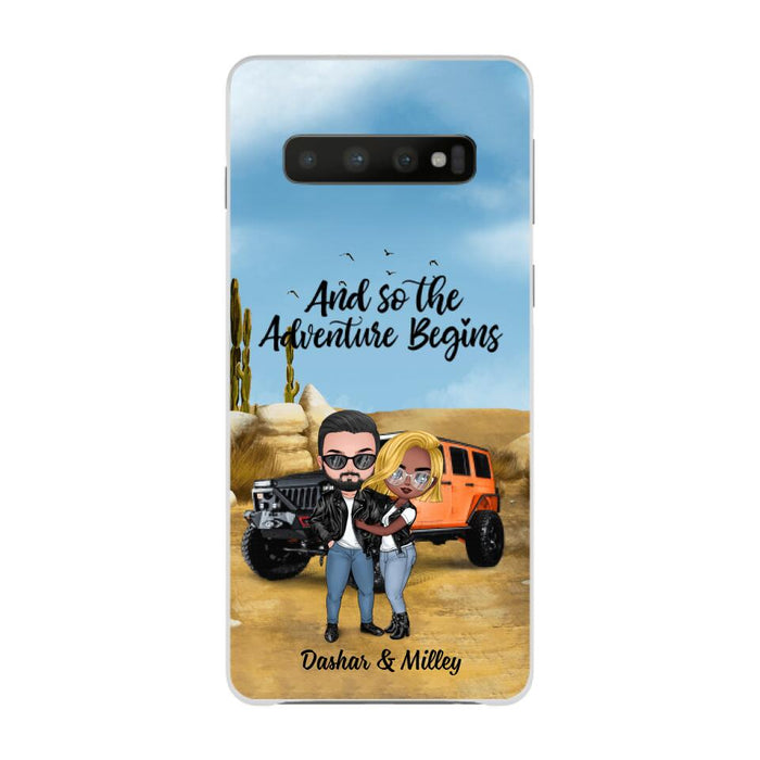 And So The Adventure Begins - Personalized Phone Case For Car Lovers, Off-Road