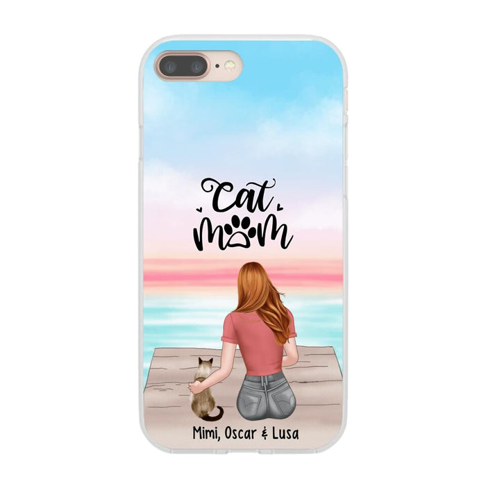 Best Cat Mom Ever - Personalized Gifts for Custom Cat Phone Case for Cat Mom, Cat Lovers