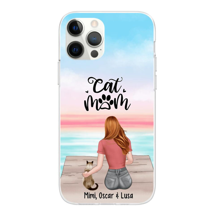 Best Cat Mom Ever - Personalized Gifts for Custom Cat Phone Case for Cat Mom, Cat Lovers