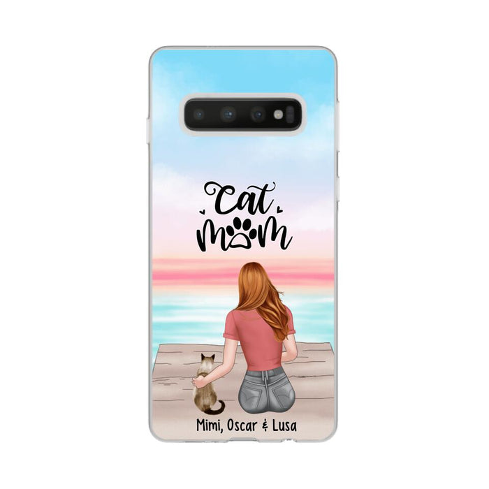 Best Cat Mom Ever - Personalized Gifts for Custom Cat Phone Case for Cat Mom, Cat Lovers