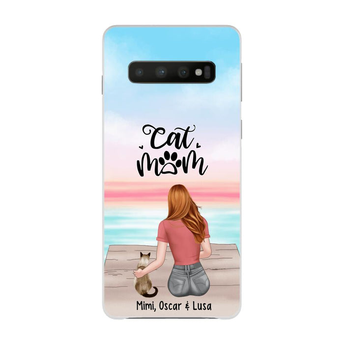 Best Cat Mom Ever - Personalized Gifts for Custom Cat Phone Case for Cat Mom, Cat Lovers