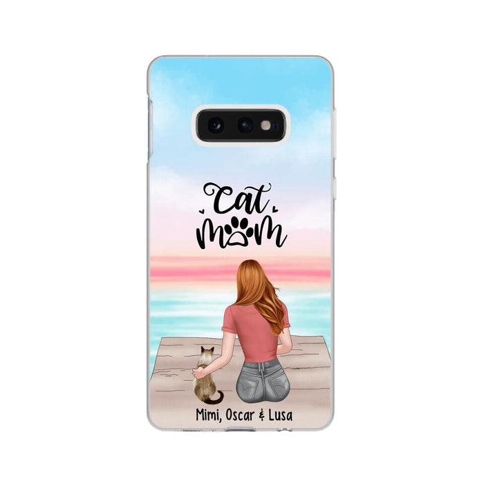 Best Cat Mom Ever - Personalized Gifts for Custom Cat Phone Case for Cat Mom, Cat Lovers