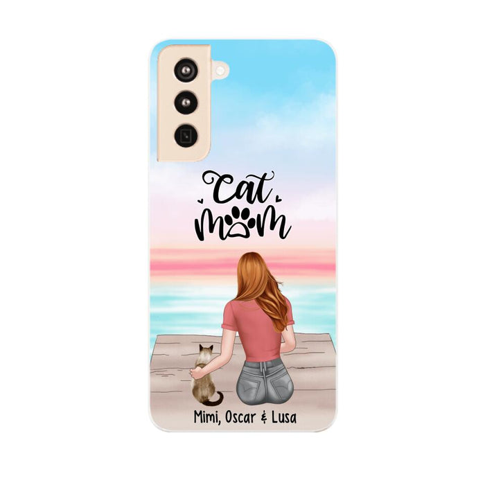 Best Cat Mom Ever - Personalized Gifts for Custom Cat Phone Case for Cat Mom, Cat Lovers