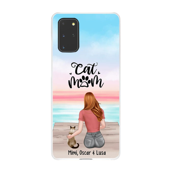 Life Is Better with Cats - Personalized Gifts for Cat - Custom Cat Mom Phone Case