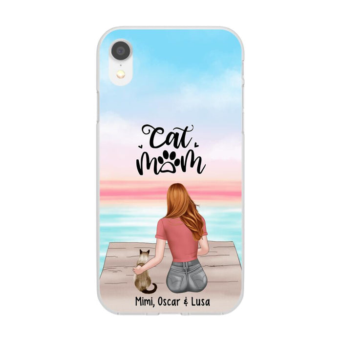 Custom Phone Case for Cat Mom - Personalized Gifts for Cat Lovers