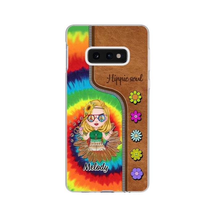 Hippie Soul - Personalized Phone Case For Her, Hippie