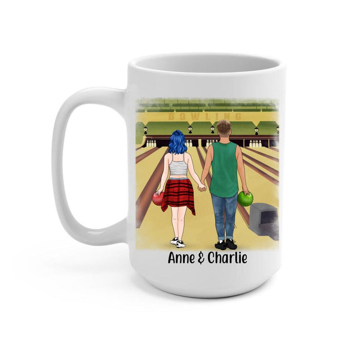 That's Some Bowlshit - Personalized Mug For Couples, Friends, Bowling