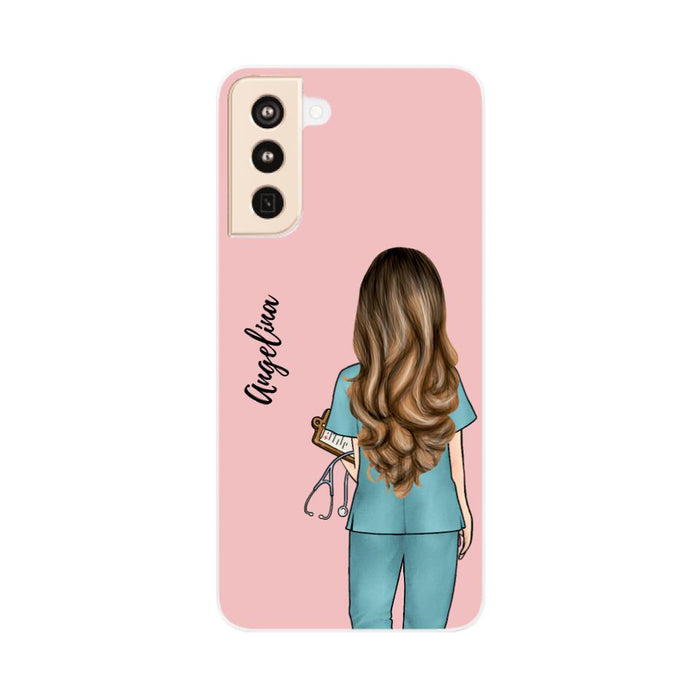 Professions Woman - Personalized Phone Case For Her, Sister, Friends