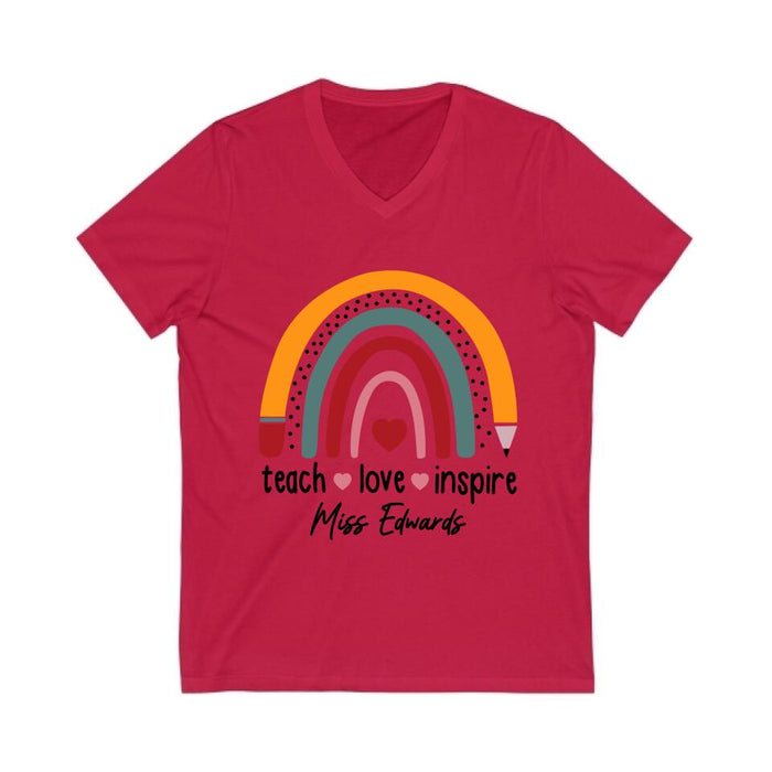 Teach Love Inspire - Personalized Shirt For Teachers