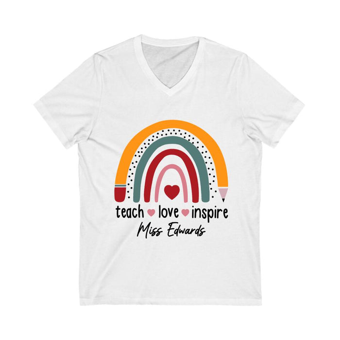 Teach Love Inspire - Personalized Shirt For Teachers