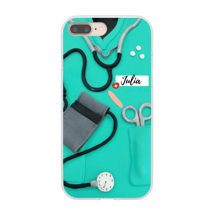 Nurse Phone Case Custom Name - Personalized Phone Case for Nurses