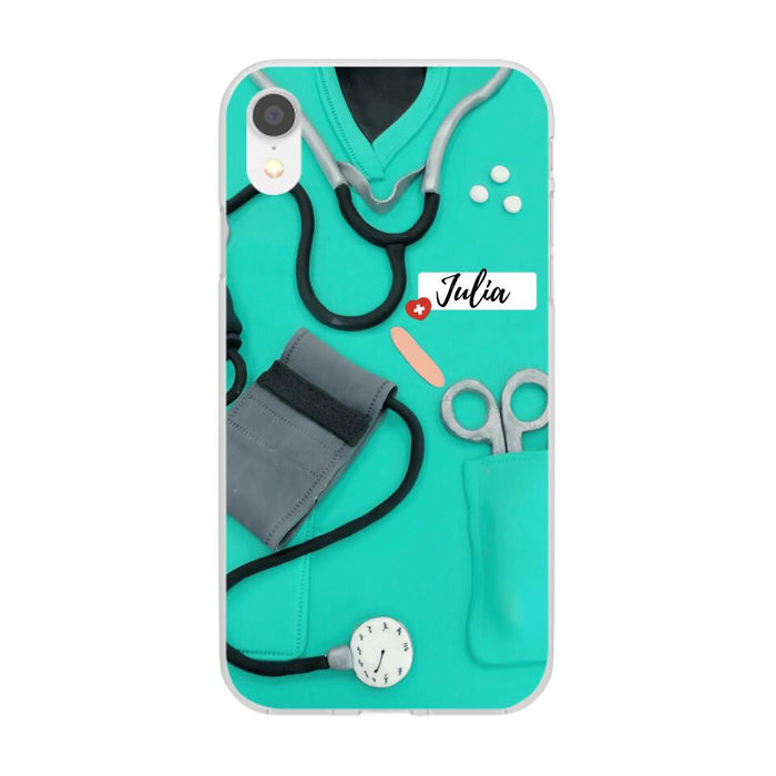 Nurse Phone Case Custom Name - Personalized Phone Case for Nurses