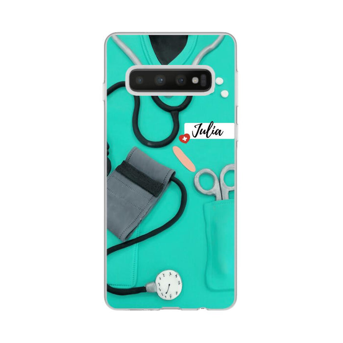 Nurse Phone Case Custom Name - Personalized Phone Case for Nurses