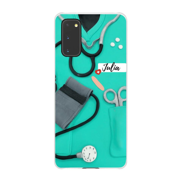 Nurse Phone Case Custom Name - Personalized Phone Case for Nurses