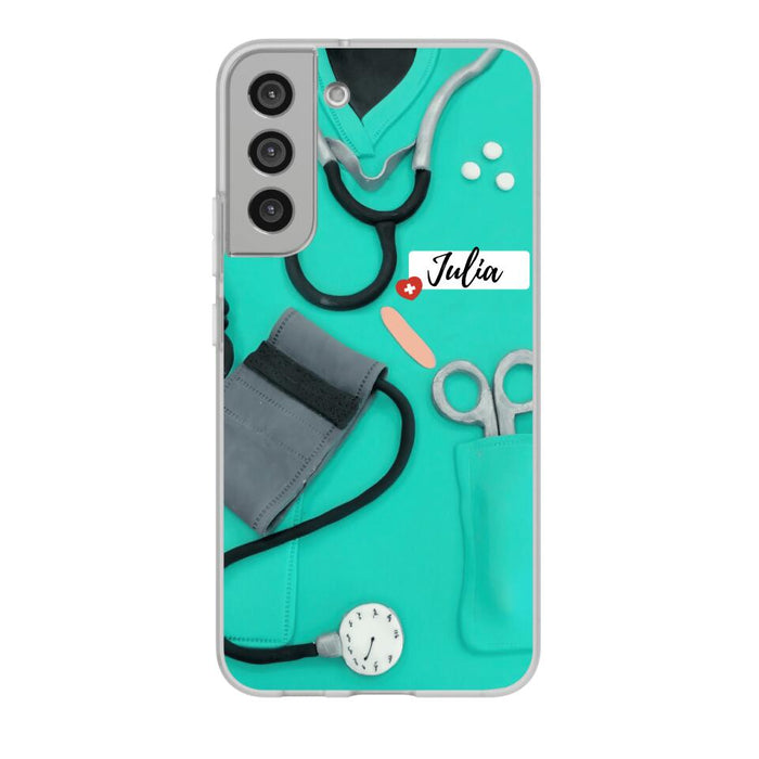 Nurse Phone Case Custom Name - Personalized Phone Case for Nurses