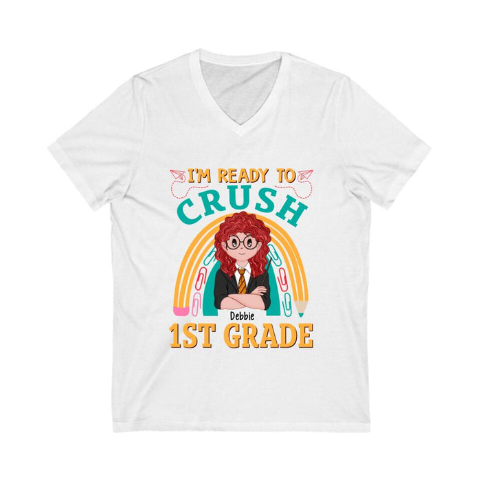 I'm Ready To Crush 1st Grade - Personalized Shirt For Kid